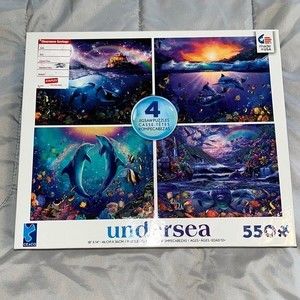 550 Piece Puzzle Ocean Underwater Theme